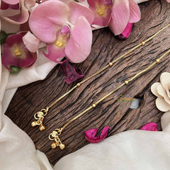 Vriksham Antique Ball Gold Look Alike Anklets-G20681