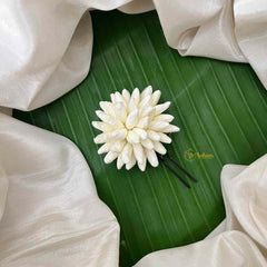 Vriksham Artificial Mullai Jasmine Bud U-Pin Flower Accessories-KH1267