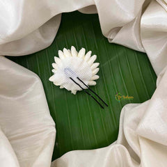 Vriksham Artificial Mullai Jasmine Bud U-Pin Flower Accessories-KH1267