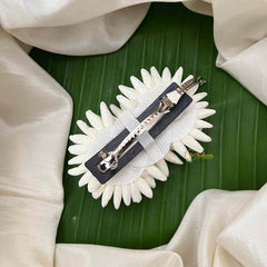 Vriksham Artificial Jasmine Bud Hair Brooch & Traditional Kemp Stone Broch  Flower Accessories-KH1268