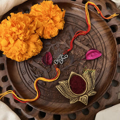 Vriksham Rakshabandhan Sliver Plated Best Bro Rakhi-RB195