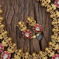 Vriksham Exclusive Lakshmi Manga Jadau Kundan Short Neckpiece-J2622