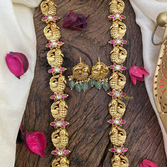 Vriksham Lakshmi Pendant Jadau Kundan Neckpiece-J2620