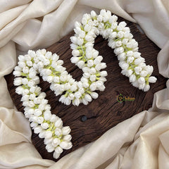 Vriksham Real Look like Mullai Poo-H1250-Select inches below in options