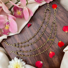 Vriksham Traditional Indian Floral Rosette Beaded 2-Layer Maatil-G21420