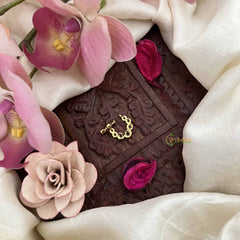 Vriksham Premium Dot Style Press Naths/Nose Pin-Red-G20741