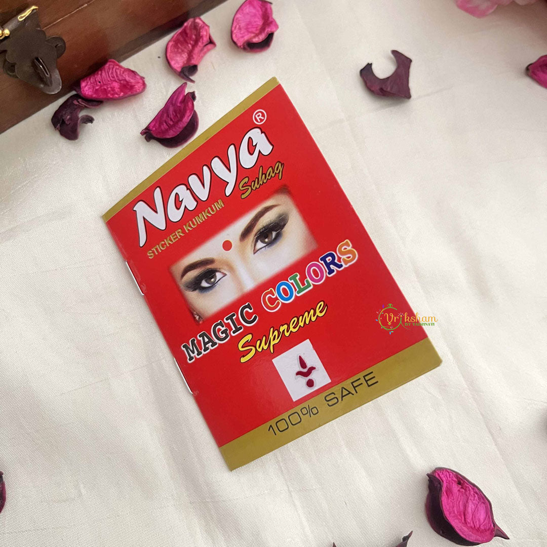 Vriksham Classic Plain Kalyanam Bindi Book-BB317