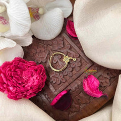 Vriksham Bridal Ethnic Nose Pin for Weddings & Dance Nath Press Naths/Nose Pin-G21453