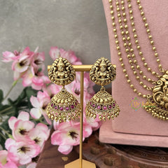 Vriksham Gold Look Alike Lakshmi Bridal Set-G18182