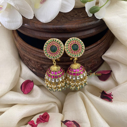 Vriksham Exquisite Jadau Kundan Jhumka-J2603