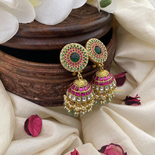 Vriksham Exquisite Jadau Kundan Jhumka-J2603