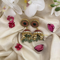 Vriksham Exquisite Jadau Kundan Jhumka-J2603