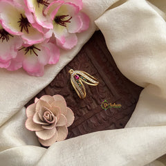 Vriksham Exquisite AD Stone Gold Look Alike Vangi Finger Ring-G20066