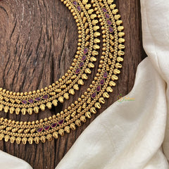 Vriksham Designer Gold Look Alike Floral Bridal Anklets-G19080
