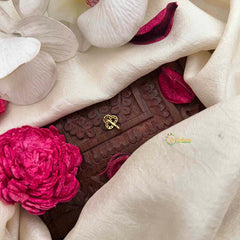 Vriksham Trio Style AD Stone White Press Naths/Nose Pin-G21450