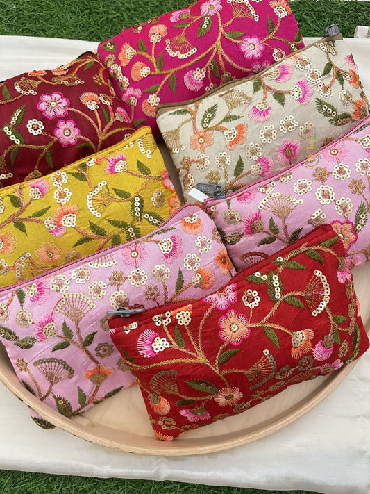 Return Gift Pouches-Zipper-6 pieces Set-RG124