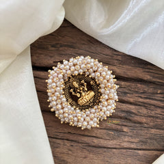 Antique Cluster Pearl Billai- Lakshmi Bun Billai -G10372