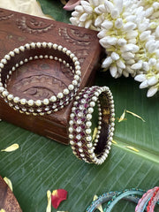 Vriksham Precious Black Polish Kemp Bangle-G17947