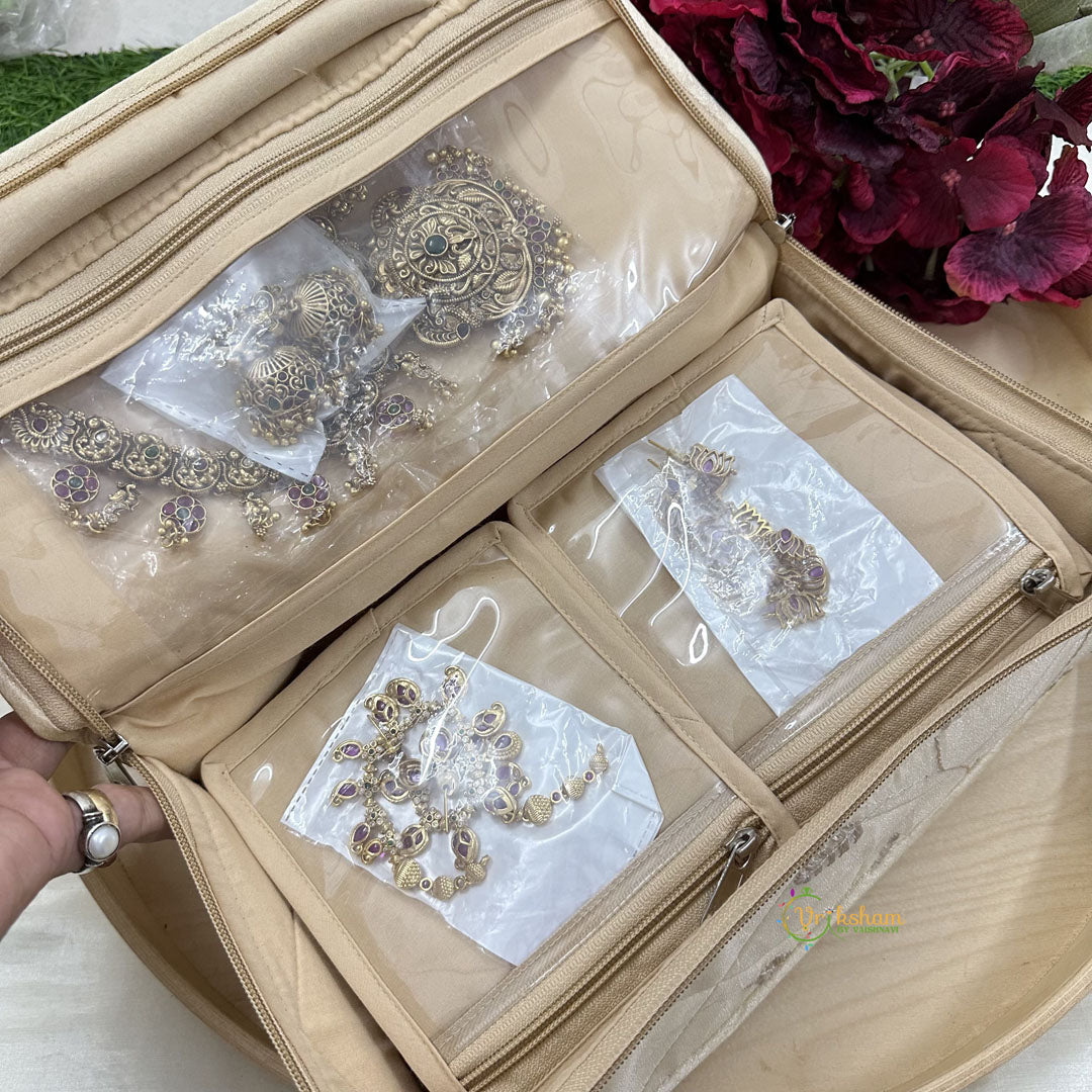 Jewelry Organizer Bags with Pouches -RG136 - Main Image