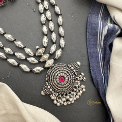 Oxidized 3 Layer Pendant Dolki Haram-S829