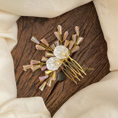 Vriksham Exquisite Beads Bun Juda Pin Bridal Brooch for Hairstyle-H917