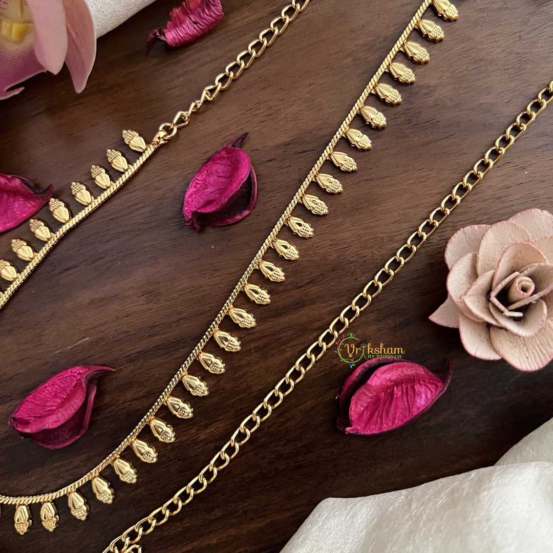Vriksham Elegant Gold Look Alike Thin Hipchain-G20088