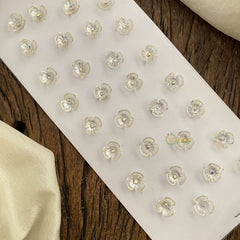 Vriksham White Floral Bridal Hair Accessories-H965