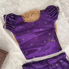 Vriksham Purple Color Indian Traditional Girls Lehenga Set-Butterfly-VS4201