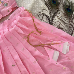 Vriksham Baby Pink Color Indian Traditional Girls Lehenga Set-Butterfly-VS4200