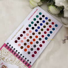 Vriksham 360 Bindi 54 Color Size 4 Bindi Book-BB241
