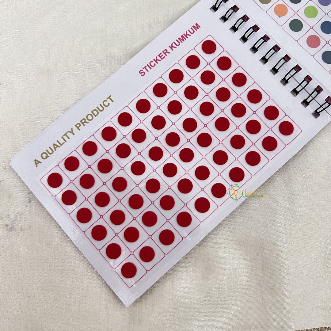 Vriksham 360 Bindi 54 Color Size 4 Bindi Book-BB241
