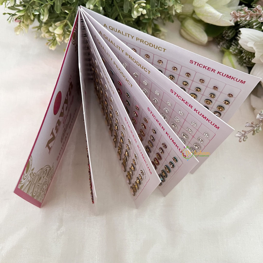 Vriksham  Fancy R M B G S M T  Bindi Book(D NO 30B4)-BB258