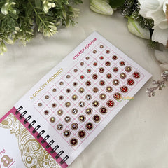 Vriksham  Fancy R M B G S M T  Bindi Book(D NO 30B4)-BB258