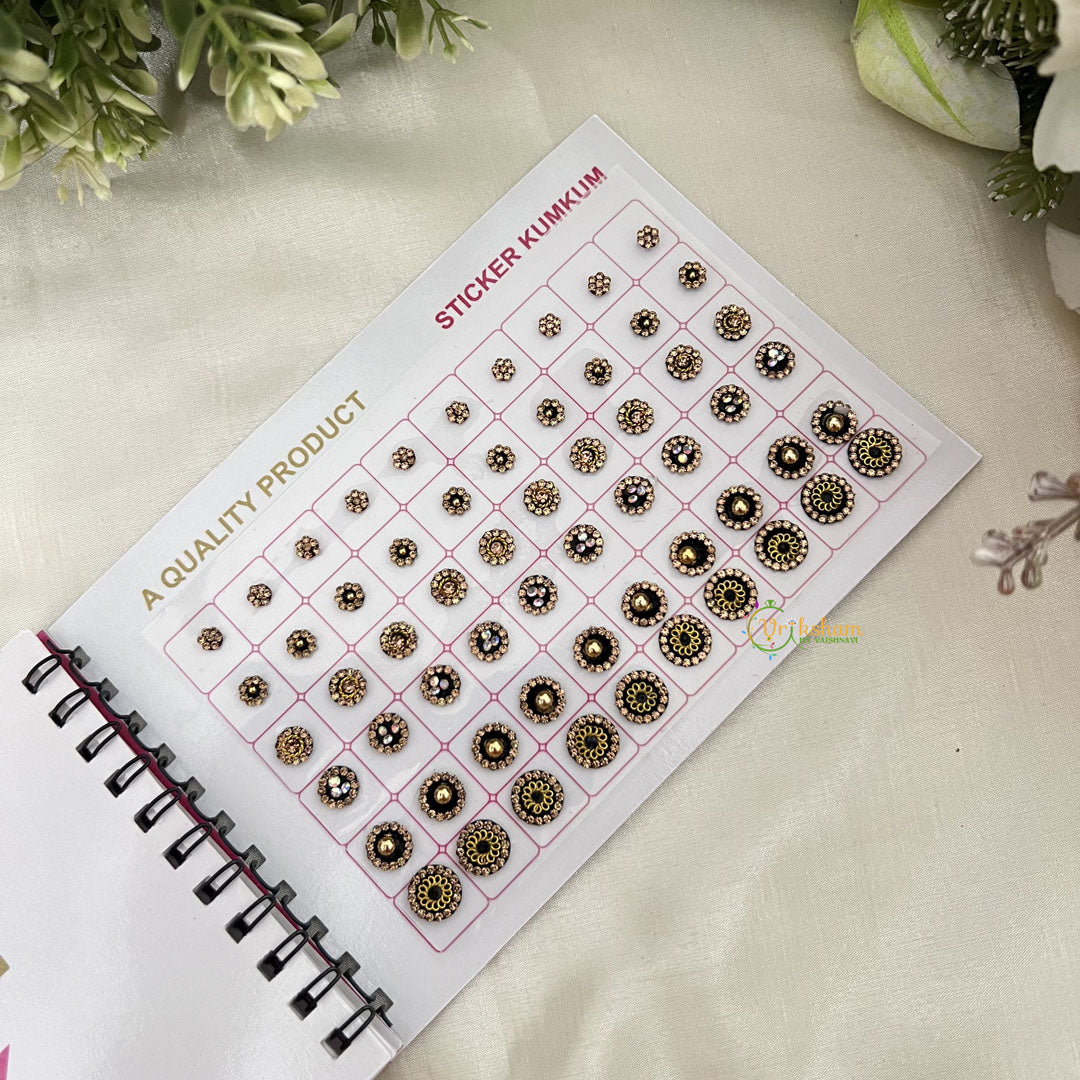 Vriksham  Fancy R M B G S M T  Bindi Book(D NO 30B4)-BB258