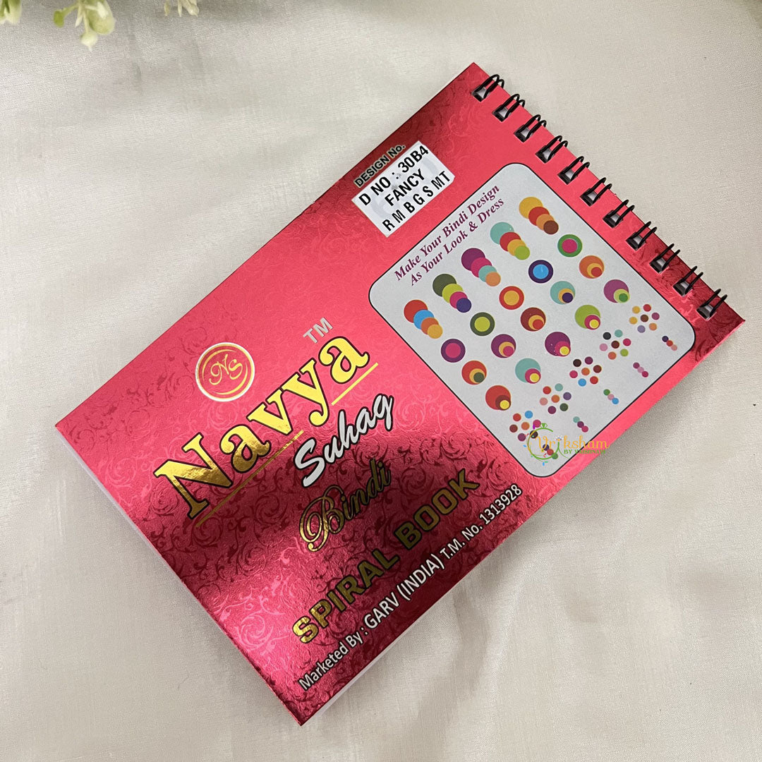 Vriksham  Fancy R M B G S M T  Bindi Book(D NO 30B4)-BB258