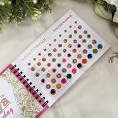 Vriksham LCT Stone Fancy Bindi Book(D NO 30K2)-BB262