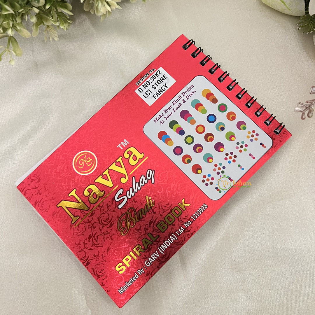 Vriksham LCT Stone Fancy Bindi Book(D NO 30K2)-BB262