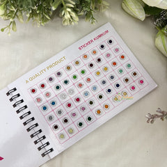 Vriksham WT Stone Pestal Premium Bindi Book(300 Bindi)-BB256