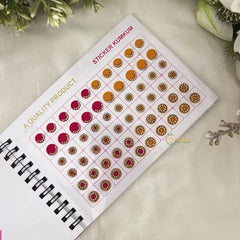 Vriksham LCT Stone 10 Color Bindi Book(300 Bindi)-BB261