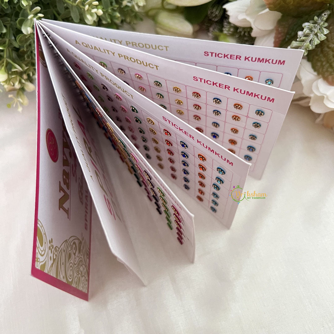 Vriksham LCT Stone Fancy Bindi Book(D NO 30PS2)-BB233
