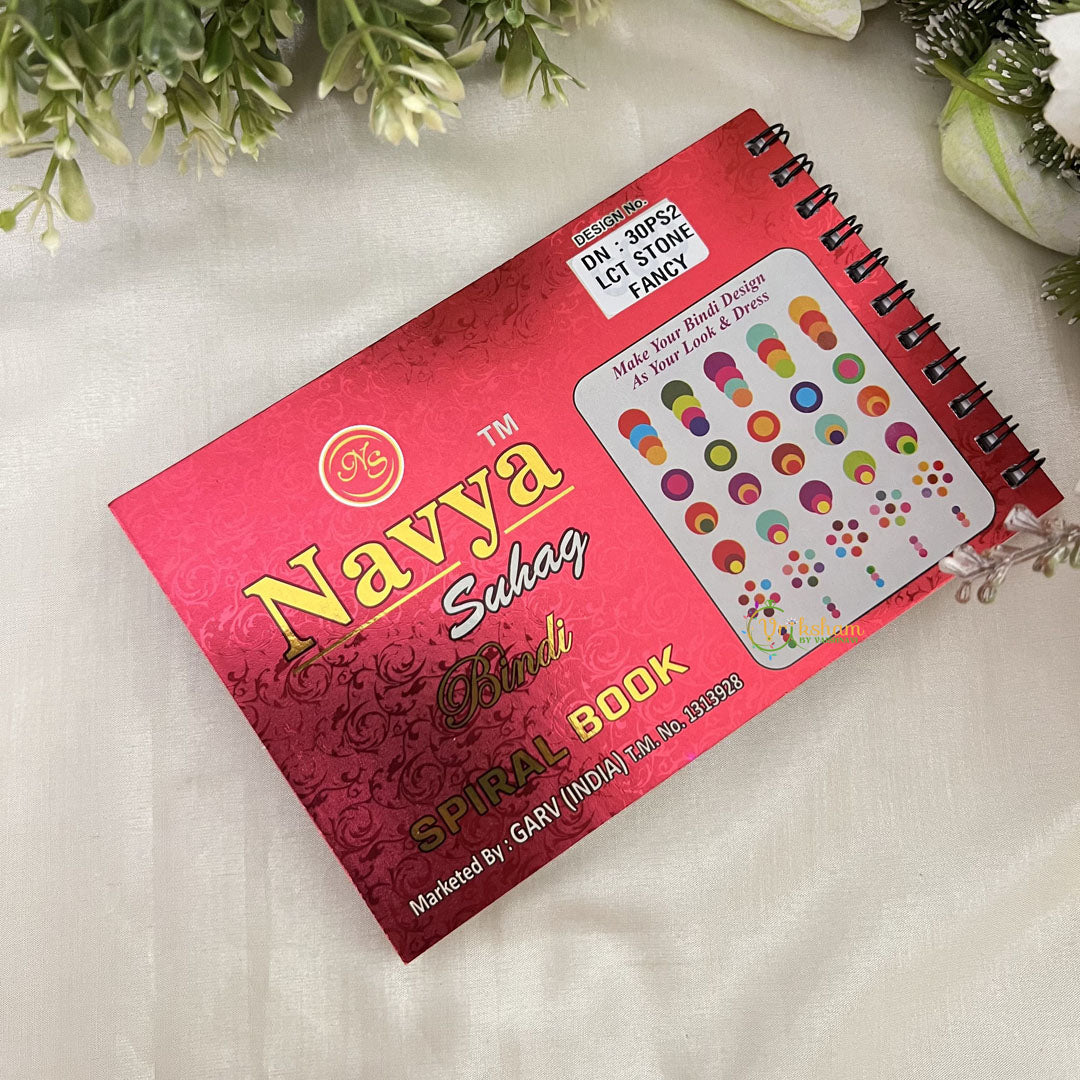 Vriksham LCT Stone Fancy Bindi Book(D NO 30PS2)-BB233