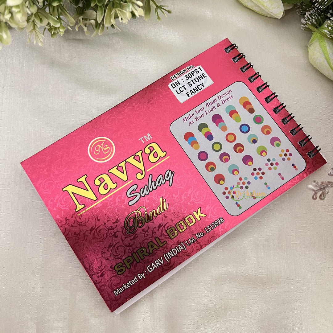 Vriksham LCT Stone Fancy Bindi Book(DN 30PS2)-BB264
