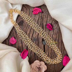 Vriksham Statement Piece 8 Layred Pearl Beaded Mala-G21604