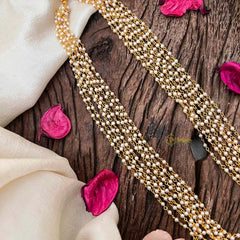 Vriksham Statement Piece 8 Layred Pearl Beaded Mala-G21604