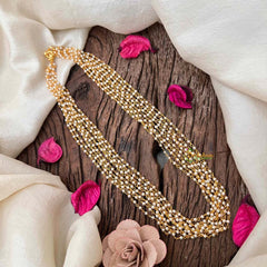 Vriksham Statement Piece 8 Layred Pearl Beaded Mala-G21604