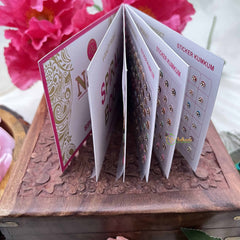 Vriksham Navya Suhag Spiral Bindi Book(300 Bindi LCT Stone Peastal Premium)-BB339