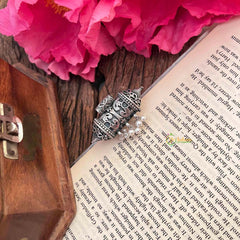 Vriksham Cylindrical Taveez Style Statement  Figure Ring-S1164