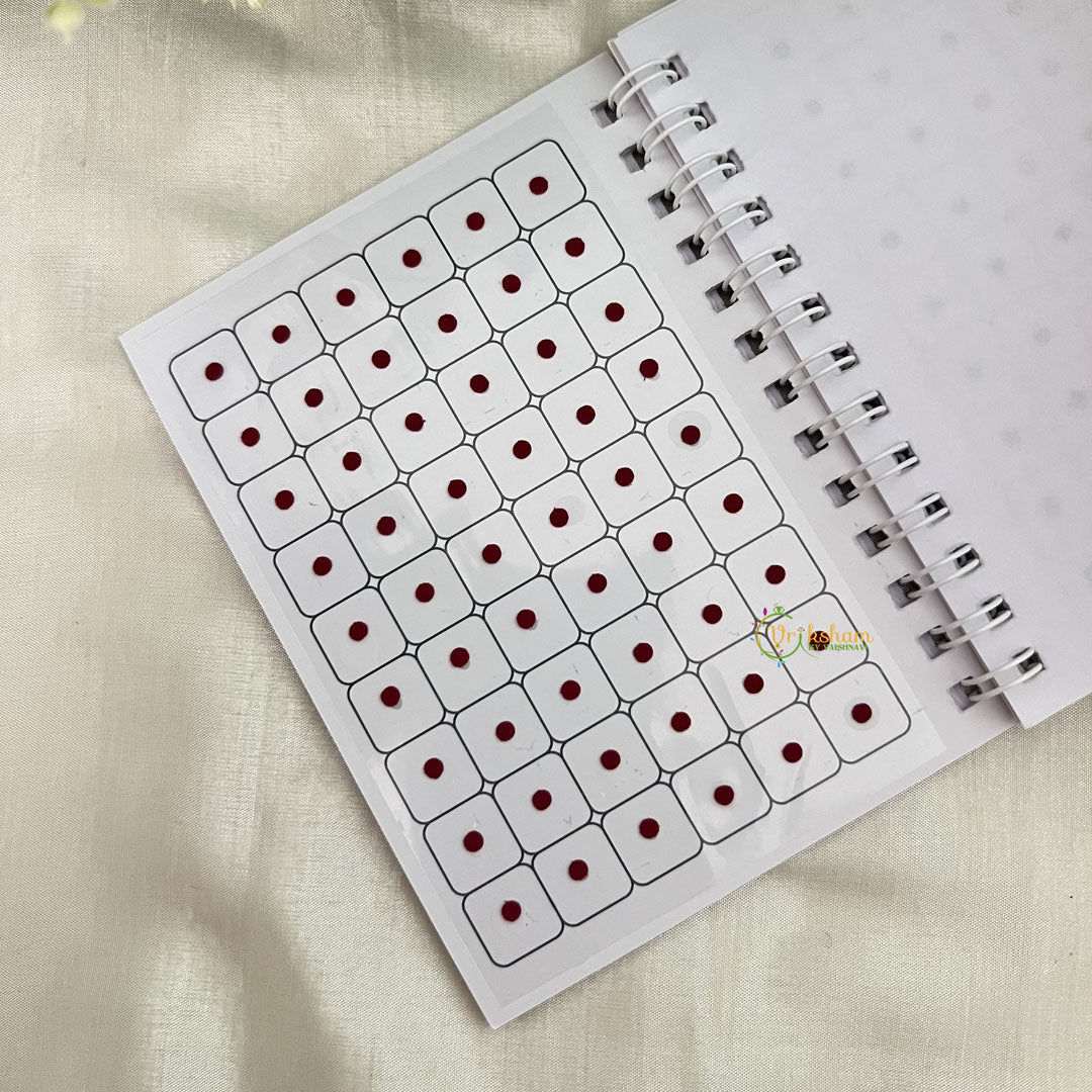 Vriksham Vidhi Sticker Kumkum Bindi Book-BB289