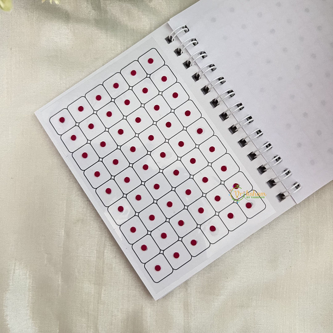 Vriksham Vidhi Sticker Kumkum Bindi Book-BB289