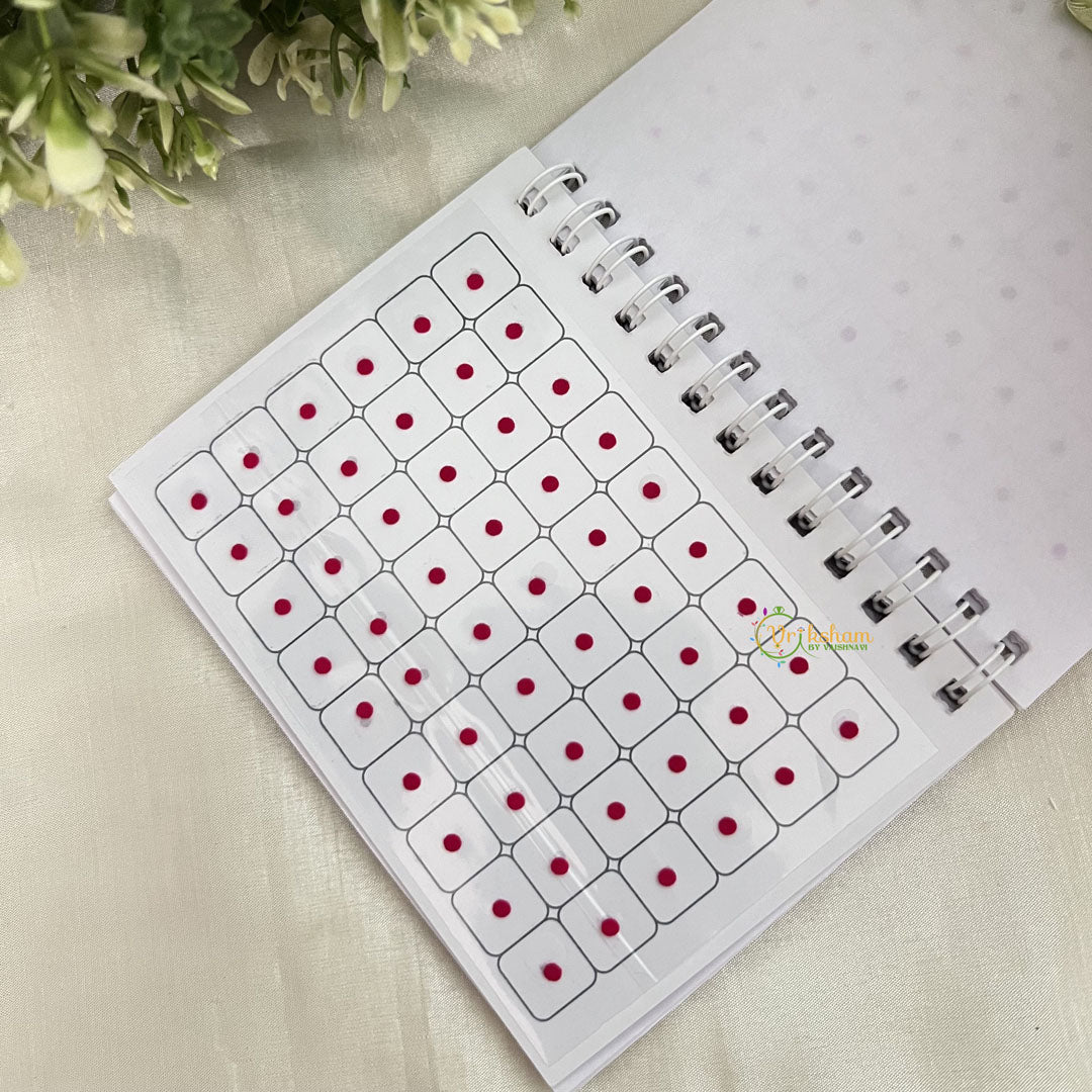 Vriksham Vidhi Sticker Kumkum Bindi Book-BB288